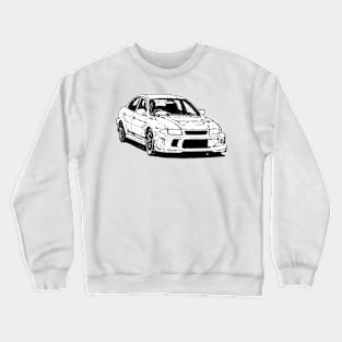 Ichijo's Mitsubishi Lancer Evolution 2 [ Initial D ] Crewneck Sweatshirt